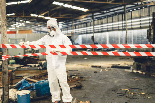 Professional Unattended Death Cleanup technician working in Morton, IL